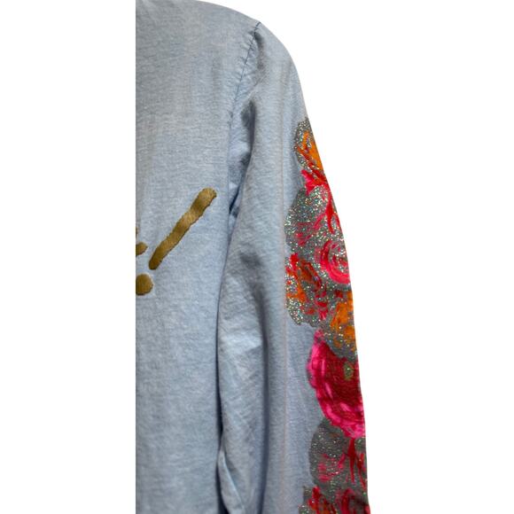 Taylor Swift Lover Album ME! Glitter Roses Awesome T-Shirt - Size Medium - Picture 4 of 7